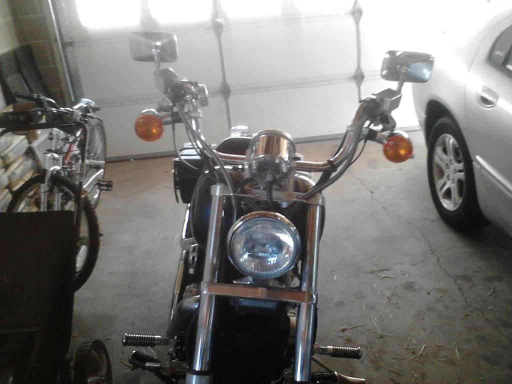 honda shadow bobber handlebars