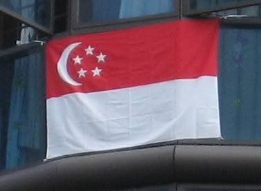 Singapore National Flag Pictures, Images and Photos