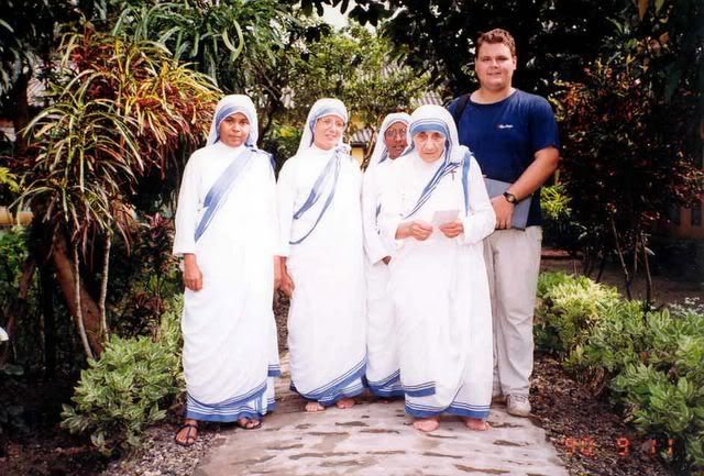 John Unger and Mother Teresa
