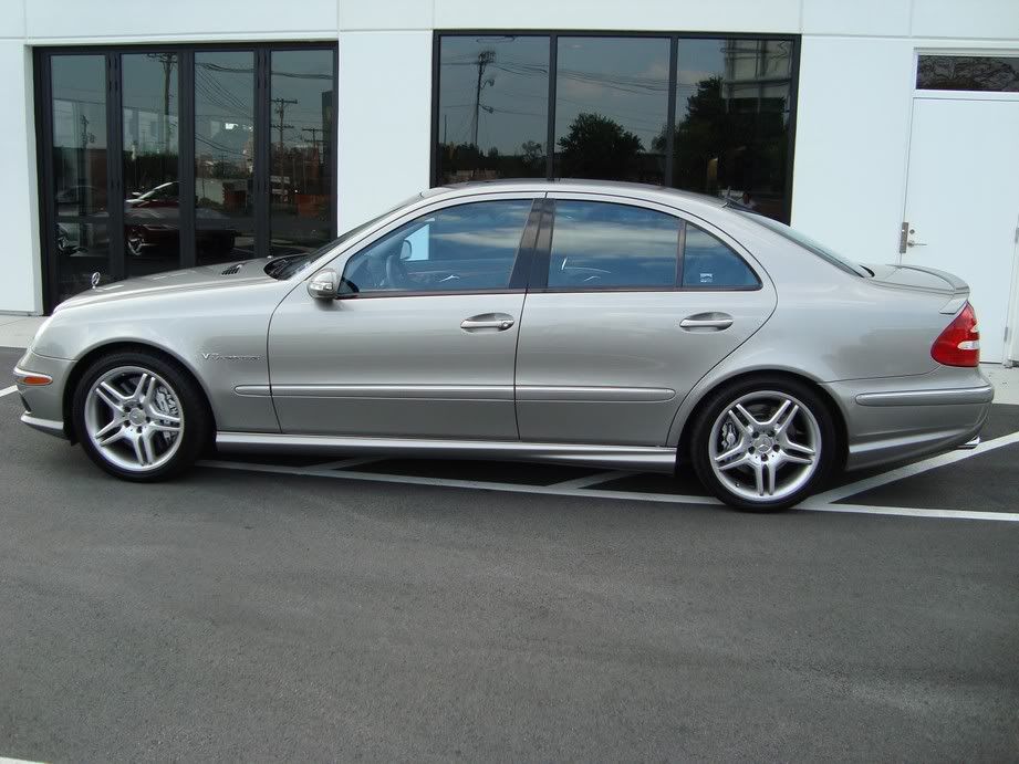 Just got my Mercedes E55 AMG Wow this thing is fun