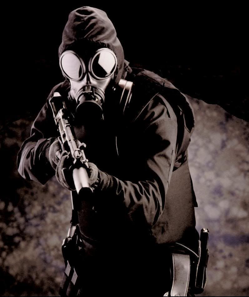 gas mask trooper
