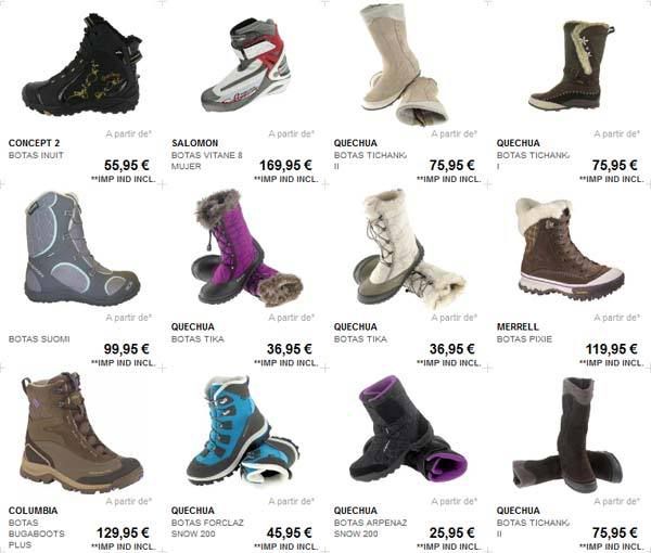 Botas de nieve Decathlon