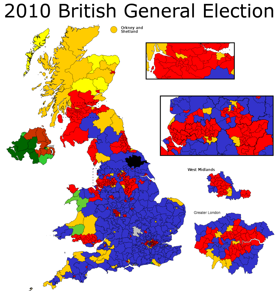 Analyzing Britain's 2010 General Election