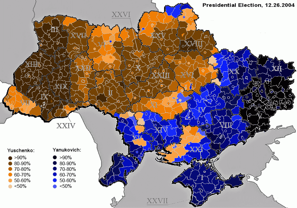 Analyzing Ukrainian Elections