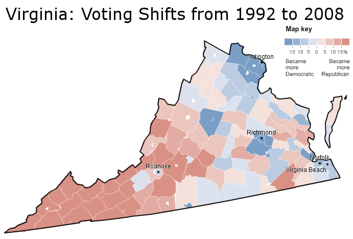 Analyzing Swing States: Virginia,Conclusions