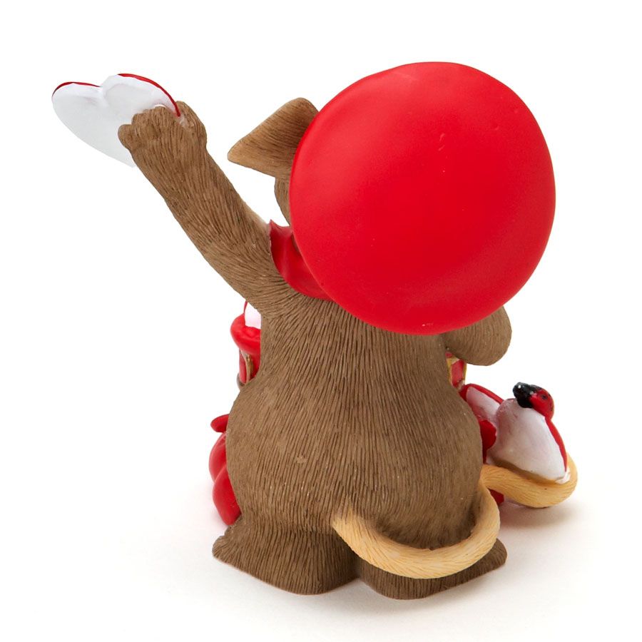 Charming Tails Expressing My Love For You Valentines Mouse Figure