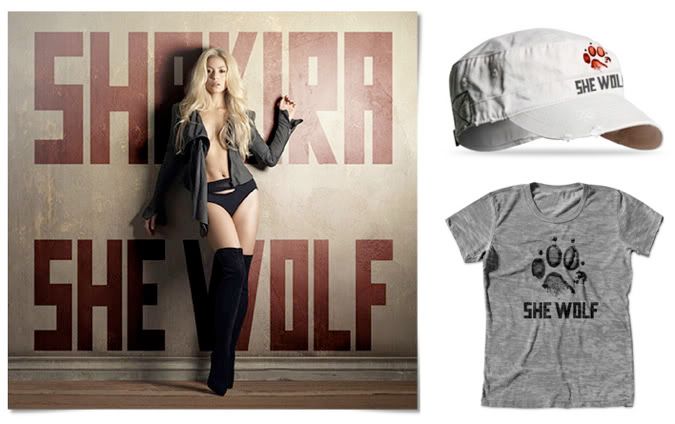 The brand new Shakira online store has just opened its virtual doors for 