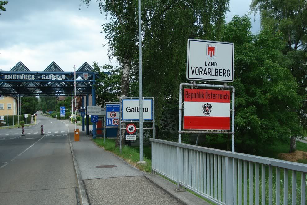 austria switzerland border