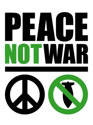 peace and love logo. Make LOVE Not WAR
