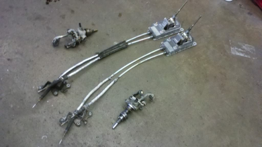 F/S o2j shifter swap box tower cables /silver faced 2.0 cluster VW