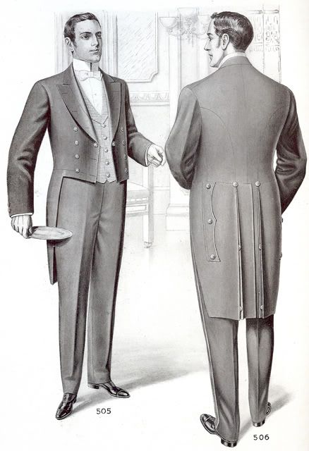 The footman was a servant who attended the door or on coaches as guests 