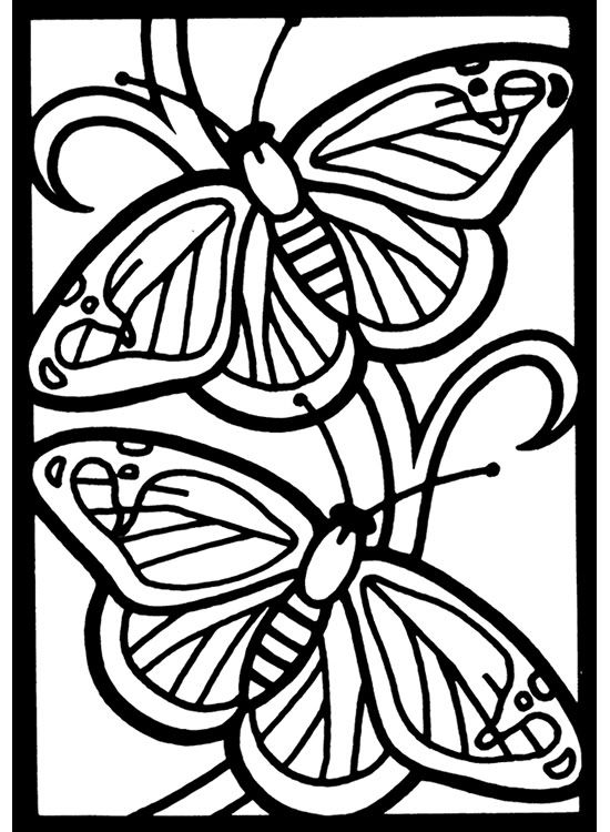 Complex Coloring Pages. Hope you like the Butterflies Coloring Pages that I created for you! Pictures: Clipart, made with CAD, from PhotoBucket, or by Permission
