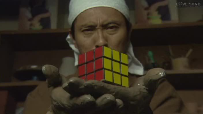 To make a Rubik's cube out of clay…