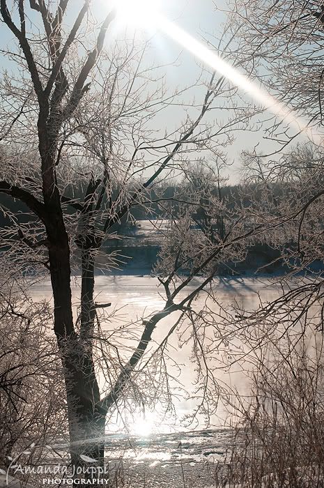 winter,river