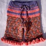 Sporty Girl Crocheted Capris~L/XL