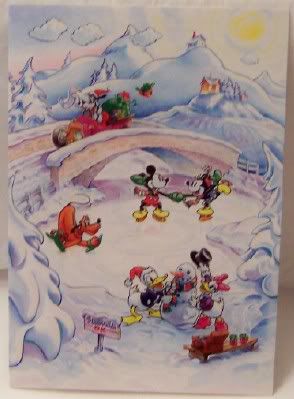 Disney Mickey And Gang Christmas Cards 3