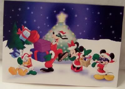 Disney Mickey And Gang Christmas Cards 6