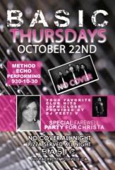 Basic Urban Show Flier photo BasicThursdayOct22-1.jpg