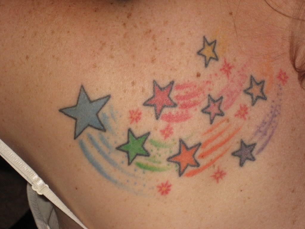 online shooting star tattoos