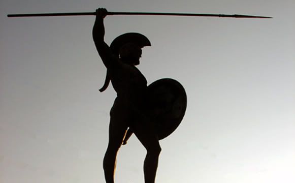 Leonidas statue
