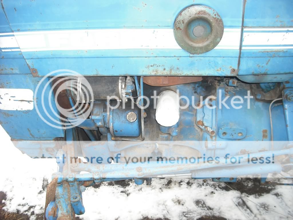 Ford 4000 tractor hydraulic oil #5