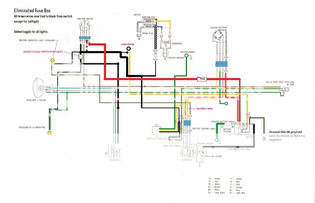 What is this? Not on wiring Diagram..... - Page 2 honda cm200t wiring diagram 