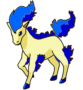 Blue Flame Ponyta gif by gaaras_angels | Photobucket