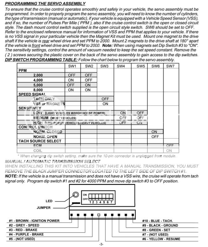 Audiovox cruise control ford truck #4