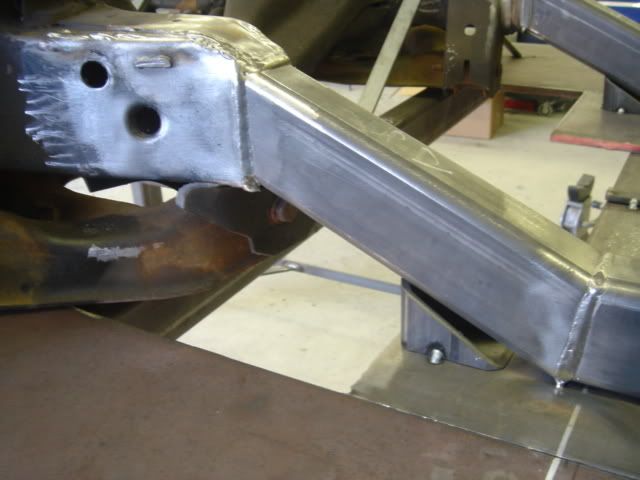 pics of the frame transition at the firewall for a stock ... pics of the frame transition at the firewall for a stock ...